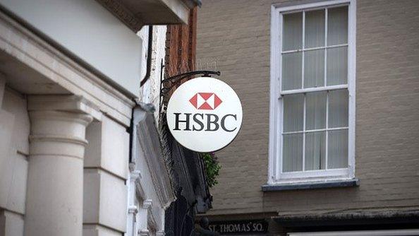 HSBC sign