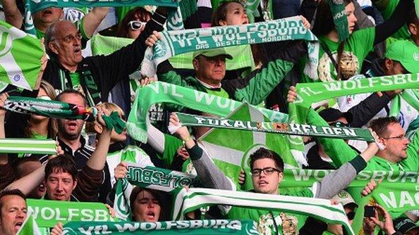 Wolfsburg fans