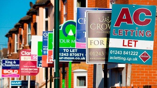 To let signs