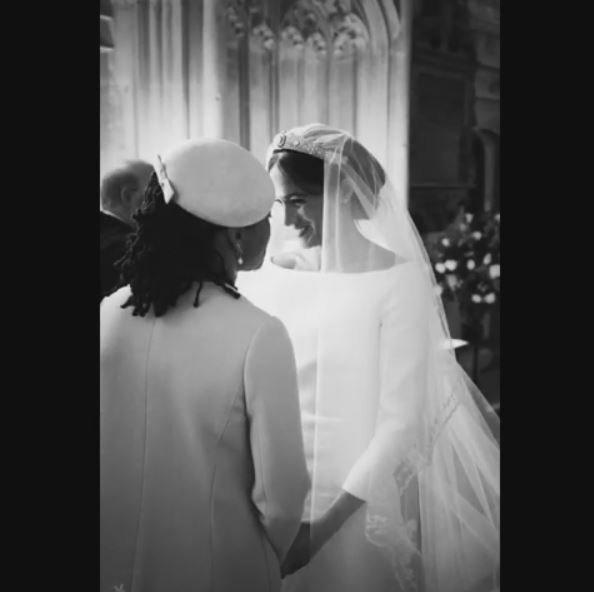 Duchess of Sussex and her mother Doria Ragland