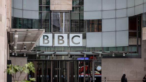 The entrance to ý Broadcasting House