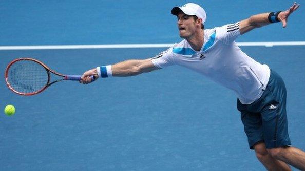 British tennis player Andy Murray