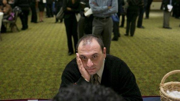 A man appeared at an Arlington, Virginia, career fair on 30 January 2013