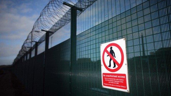 Sellafield site perimeter fence