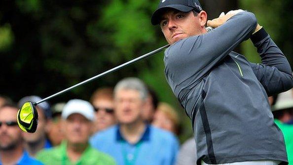 Rory McIlroy at Augusta