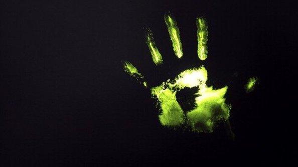 Hand and fingerprints