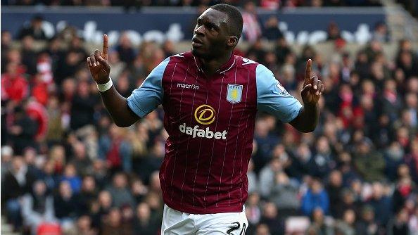 Aston Villa forward Christian Benteke