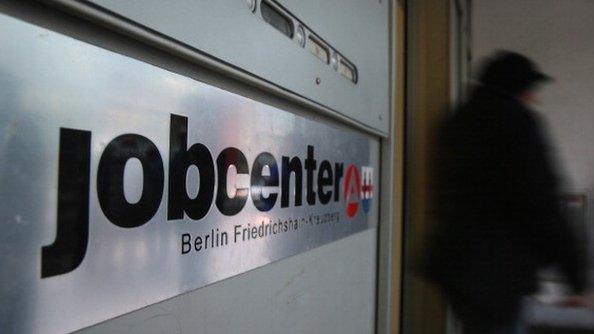 An employment office in Berlin