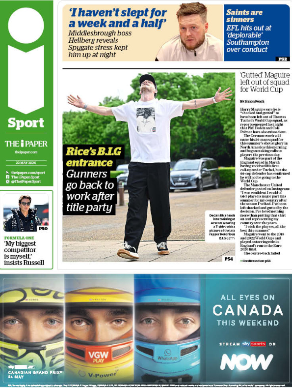 I back page