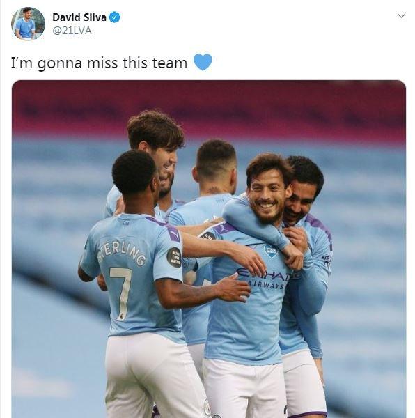 David Silva tweet