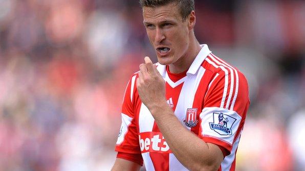 Stoke defender Robert Huth