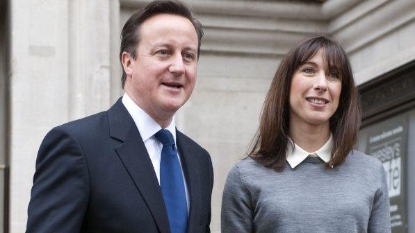 David and Samantha Cameron