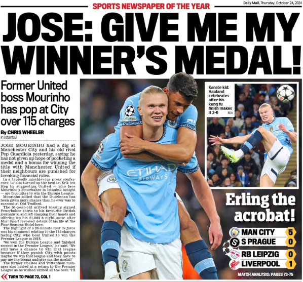 Mail back page