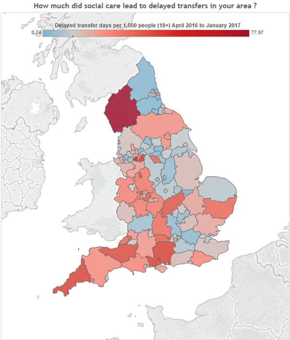 Delayed transfers map