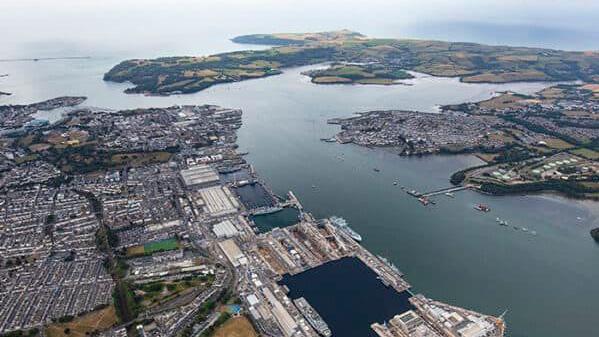 Devonport aerial view