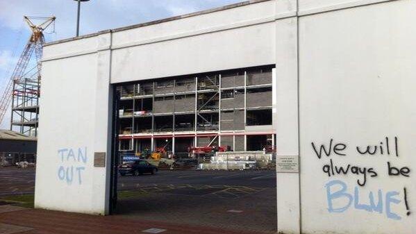 The vandalism at Cardiff City