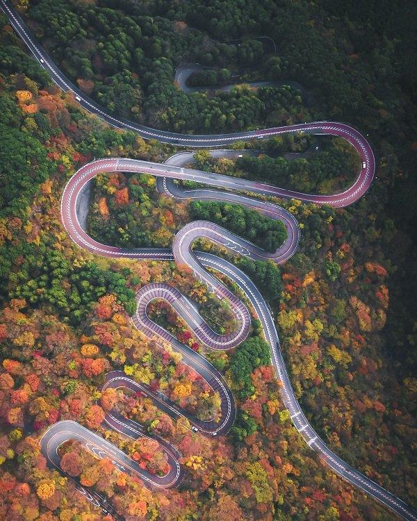 curling mountain road