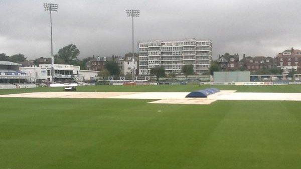 Rain at Sussex's Hove headquarters