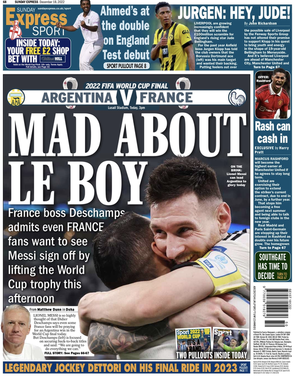 Express back page