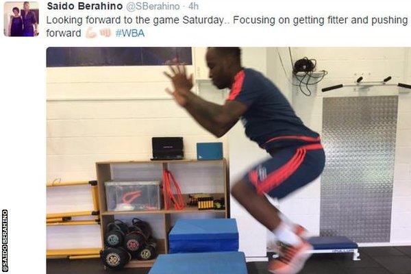 Saido Berahino twitter