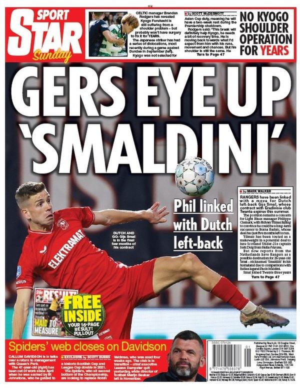 Daily Star back page