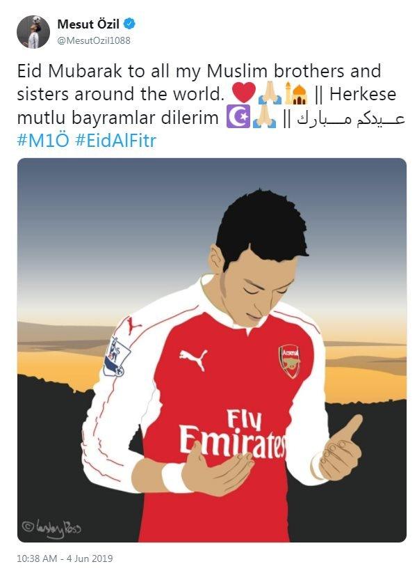 Mesut-Ozil-wishes-his-followers-a-happy-Eid