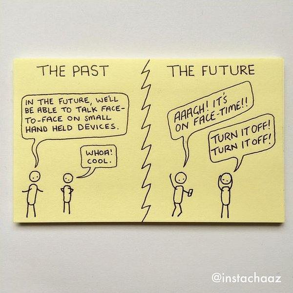 The past, the future