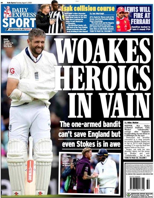 Express back page