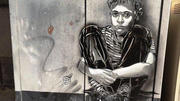 Artwork by C215 tweeted by @VilledeReims