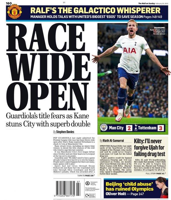 Back page of the Mail