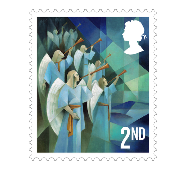 Angels on the stamp