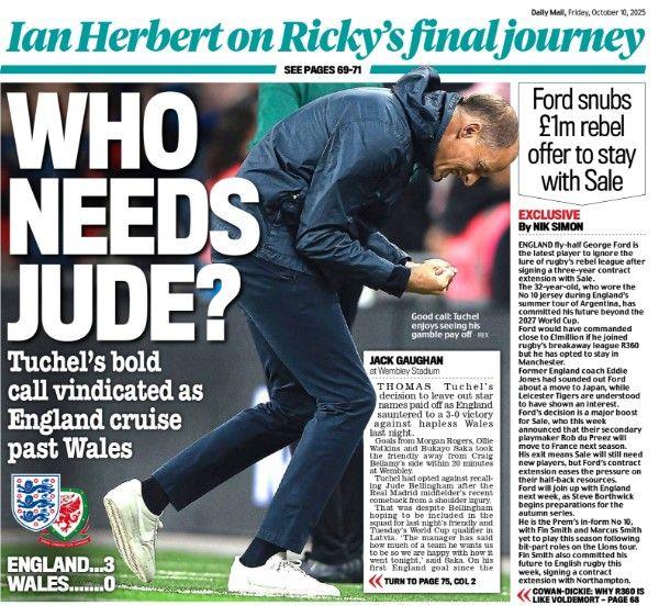 Mail back page