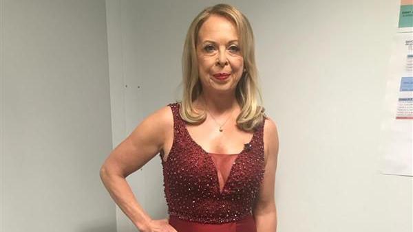 Jayne Torvill in Dancing On Ice dress