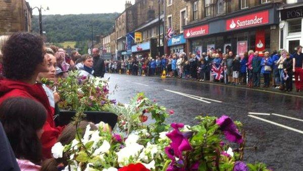 Crowd in Otley