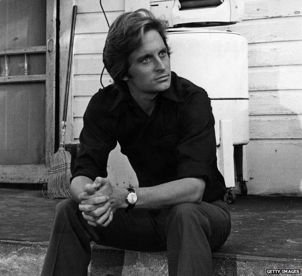 American actor Michael Douglas as Adam Gaines in the 1970 film Adam at Six A.M.