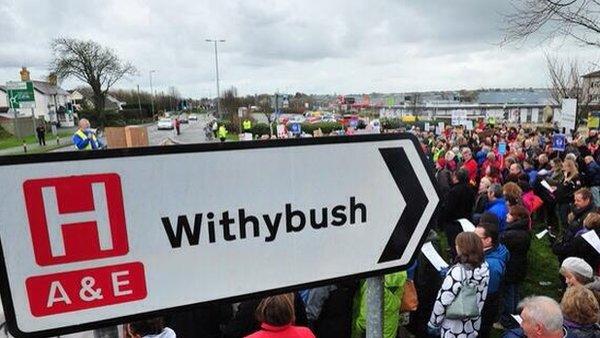 Withybush protest