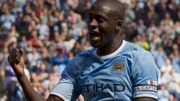 Manchester City midfielder Yaya Toure