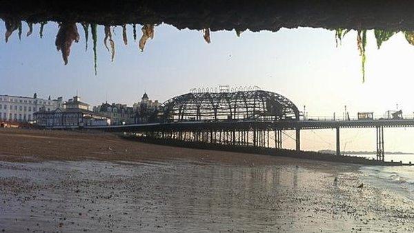 Eastbourne Pier arcade building