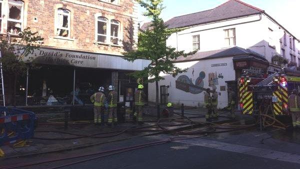 Pontypool flat fire