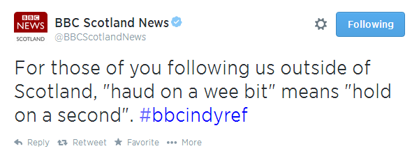 BBC News tweet