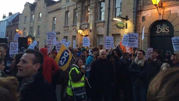 Protest in Oxford