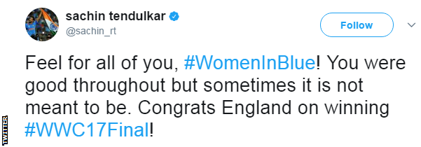 Sachin Tendulkar tweet