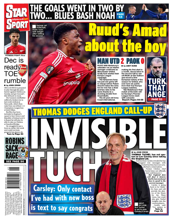 Star back page