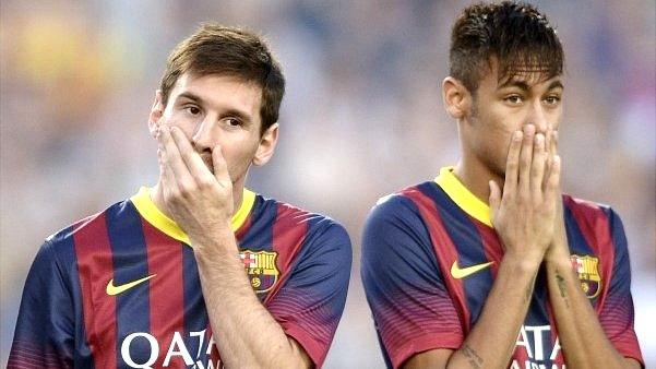 Lionel Messi and Neymar