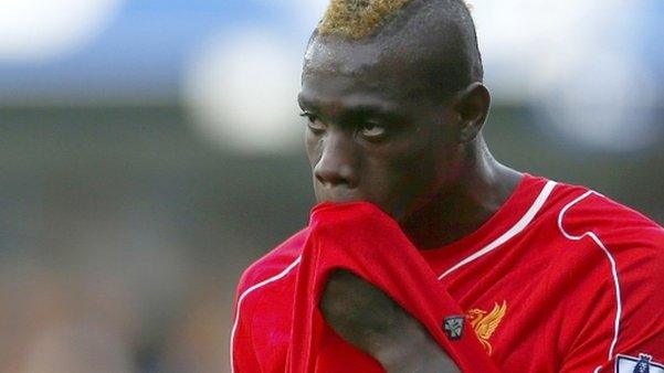 Liverpool striker Mario Balotelli