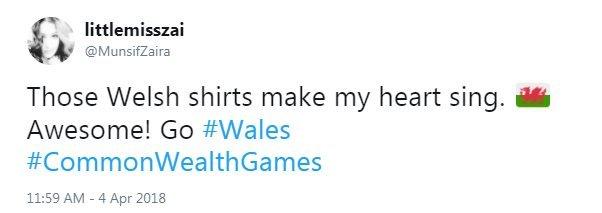 Wales' shirts