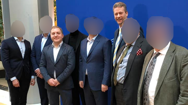 Nathan Gill ac Oleg Voloshyn