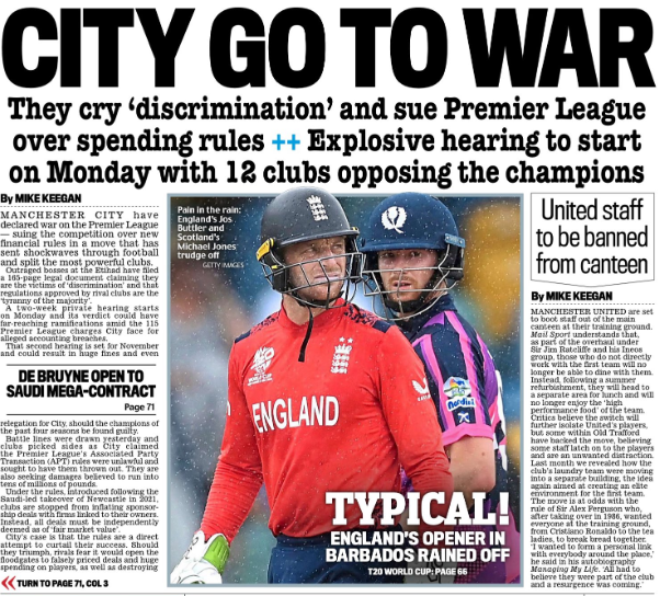 Mail back page