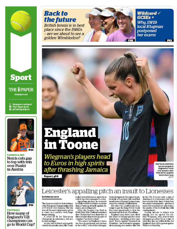 The i back page