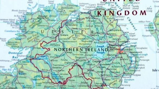 Map of Northern Ireland